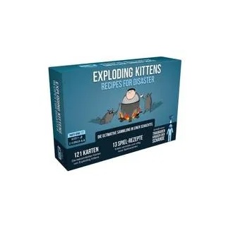 EXKD0022 - Exploding Kittens: Recipes for Disaster, für 2-5 Spieler, ab 7 Jahren (DE-Ausgabe)