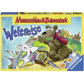 Ravensburger 21085 - Mauseschlau & Bärenstark Weltreise