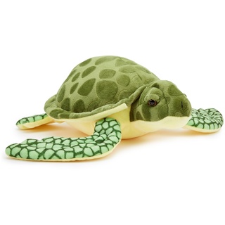 Zappi Co 100% Recyceltes Plüsch Schildkröten Spielzeug (32cm Breite) Weiches Kuscheliges Umweltfreundliches Stofftier Sammlung Für Neugeborenes Erstes Kind