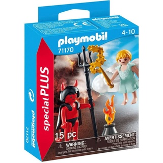 Playmobil® Konstruktions-Spielset Engelchen & Teufelchen (71170), Special Plus, (15 St), Made in Europe bunt