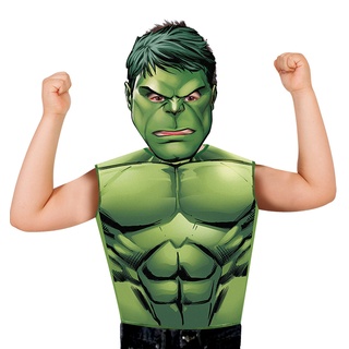 RUBIE'S I-620970 Avengers Marvel Heroes Hulk-Kostüm-Set, Jungen, Cartoon, grün, one size
