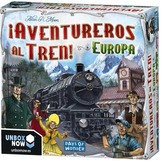 ¡Aventureros al Tren! LFCABI127 Abenteurer den Zug. – Brettspiel - Spanische Sprache