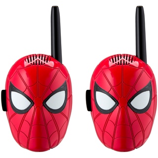 ekids SM-202 Spider-Man Walkie Talkie für Kinder, Rot