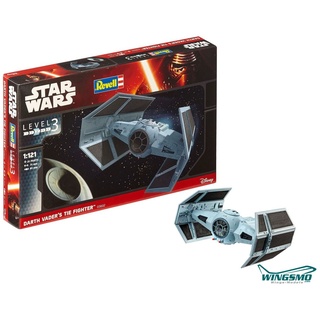 Revell Star Wars TIE Fighter Darth Vader Modellbausatz 1:121 03602