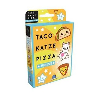 Taco Katze Pizza Junior, Kartenspiel, für 2-6 Spieler, ab 4 Jahren (DE-Ausgabe)