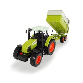 Dickie Toys 203739000 Toys CLAAS Ares Set, großer Traktor mit Anhänger und Kippmechanismus, 57 cm lang, für Kinder ab 3 Jahren