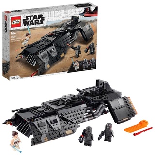 LEGO 75284 Star Wars Transportraumschiff der Ritter von Ren, Bauset mit Rey Minifigur