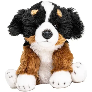 Uni-Toys - Berner Sennenhund Welpe, superweich - 25 cm (Höhe) - Plüsch-Hund, Haustier - Plüschtier, Kuscheltier