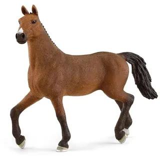 Schleich® Spielfigur 13945 Horse Club Oldenburg Stute, Pferd Spielfigur Tierfigur für Kinder ab 5 Jahren braun
