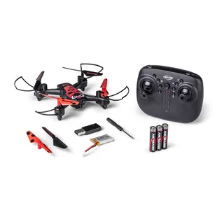 Carson RC X4 Quadcopter Angry Bug 2.0, 4 Rotoren, 300 mAh, Schwarz, Rot