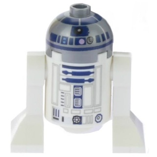 LEGO Star Wars Minifigure R2-D2 Astromech Droid Lavender Dots (75136) by LEGO