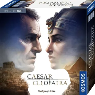 KOSMOS 684556 Caesar & Cleopatra, Strategisches Kartenspiel für 2 Spielerinnen und Spieler ab 10 Jahren, Spiel für Erwachsene, Brettspiel für 2 Personen