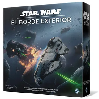 Fantasy Flight Games - Star Wars: Der Rand außen - Brettspiel - Spanisch, Mehrfarbig (SW06ES)