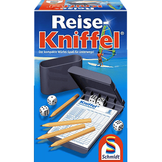 SCHMIDT SPIELE (UE) Reise Kniffel mit Zusatzblock Würfelspiel
