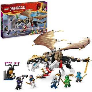 LEGO NINJAGO Egalt der Meisterdrache, Ninja-Set mit Drachen-Spielzeug und 5 Figuren inkl. Lloyd und NYA, Drachenmeister, Geschenk für Jungs und Mädchen ab 8 Jahren 71809
