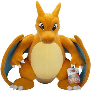 Pokémon PKW3681-60cm Plüsch - Glurak, offizielles Plüsch