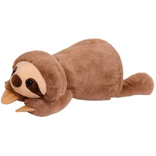 GUUIESMU Weighted Anxiety Stuffed Animal Cuddly Toy for Stress Relief,Weighted Stuffed Animal for Anxiety,Anxiety Kuscheltier Gewicht FüR Erwachsene,Suitable for People with Stress (Sloth,75cm)