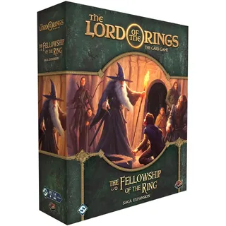 Fantasy Flight Games Fellowship of The Ring Saga Erweiterung: Herr der Ringe LCG Kartenspiel ab 13 Jahren, 1-4 Spieler, 30 Minuten Spielzeit, FFGMEC109, Schwarz