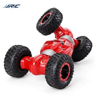 Fernbedienung Auto Stunt Auto Spielzeug 2,4 GHz 4WD RC Doppelseitiges Rotierendes Auto mit Offroad High Speed ​​Klettern, Rot