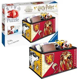 Ravensburger 3D Puzzle 11258 - Aufbewahrungsbox Harry Potter - Praktischer Organizer für Harry Potter Fans - Geschenkidee für Erwachsene und Kinder ab 8 Jahren