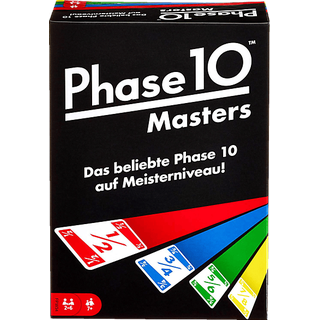 MATTEL GAMES Phase 10 Masters Kartenspiel Mehrfarbig