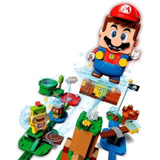 LEGO® Spielbausteine LEGO Super Mario 71360 Abenteuer mit Mario Starterset, (Set, 231 St., Games) bunt