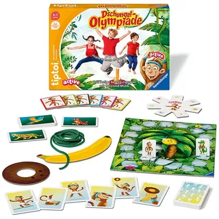 Ravensburger tiptoi®-Spiel "active Set: Dschungel-Olympiade" - ab 4 Jahren