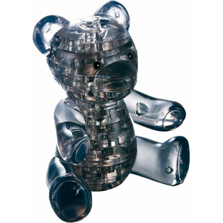HCM Kinzel HCM03114 - Crystal Puzzle: 3D Teddybär - 41 Teile (DE, EN), ab 14 Jahren