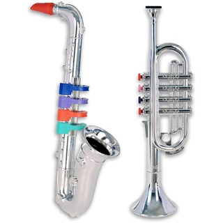 Bontempi Trompete und Saxofon Saxophon Kinder Instrumente Set