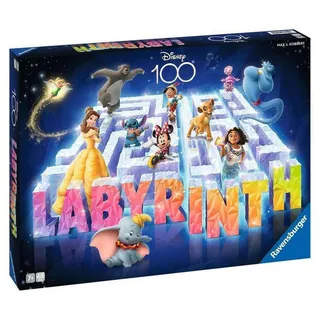 Ravensburger Verlag GmbH Spiel, Familienspiel RAV27460 - Das verrückte Labyrinth Disney 100 DENLPTESITGBFR, Familienspiel bunt