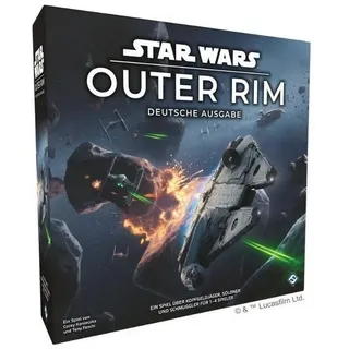 Fantasy Flight Games Spiel FFGD3007 - Star Wars: Outer Rim, Brettspiel, 1-4..., Familienspiel, Strategiespiel bunt