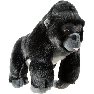 Heunec® Kuscheltier Endangered, Gorilla 26 cm grau|schwarz