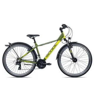 SCool troX EVO alloy 26-21 | green/lemon matt | 43 cm | Fahrräder