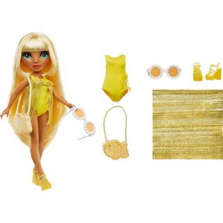 Rainbow High Anziehpuppe Rainbow High Swim & Style Fashion Doll- Sunny (Yellow) gelb