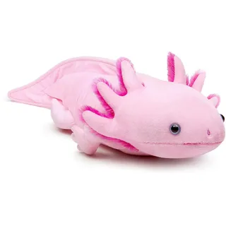 PuffPurrs Kuscheltier Pink Axolotl Plush Plueschtier Stofftier Spielzeug Pluesch Plüsch Kinder Kawaii Pillow Cute Für Mädchen Deko Toys Plueschtiere Plushie Toy Weihnachten Geschenk 45CM/17IN