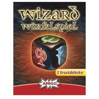 AMIGO Spiel, AMI01958 - Wizard Würfelspiel Ersatzblöcke (2 Stk)