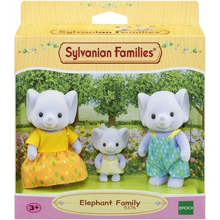 Sylvanian Families L5376 Elefanten Familie - Figuren für Puppenhaus