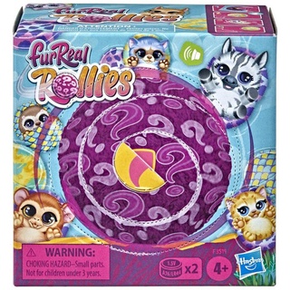 furReal Rollies Plüschspielzeug, Überraschungstierchen, Geräusche, Überraschungsaccessoire, 9 Sammeltierchen, ab 4 Jahren