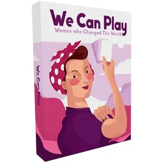 julibert We Can Play | Kartenspiel | Entdecken Sie großartige Geschichten von Frauen, die die Welt verändert haben | 1-8 Spieler | Katalanisch | Thema: Historisch