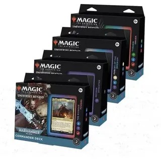 WOTCD07800000 - Magic the Gathering Universes Beyond: Warhammer 40.000 Commander-Decks Display (