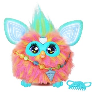 Furby, Interaktives Plüschtier in Korallenrot – spanische Version