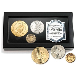 Noble Collection Harry Potter Replik Gringotts Bank Muenzen Set