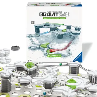 Ravensburger GraviTrax Starter-Set 22410 - Einstiegsset für deine Kugelbahn - Murmelbahn und Konstruktionsspielzeug ab 8 Jahre, tolles Weihnachtsgeschenk