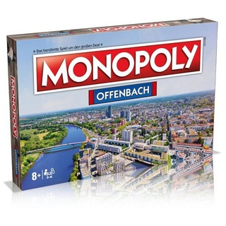 Winning Moves Spiel, Brettspiel »Monopoly - Offenbach« blau