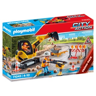 PLAYMOBIL City Action 71045 Straßenbau