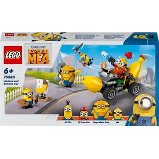 Despicable Me 75580 Minions und das Bananen Auto