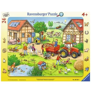 Ravensburger Puzzle - Rahmenpuzzle - Mein kleiner Bauernhof, 24 Teile