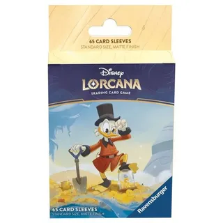 Ravensburger Sammelkarte Lorcana TCG Karten 65 Hüllen Dagobert Duck Disney Sleeves