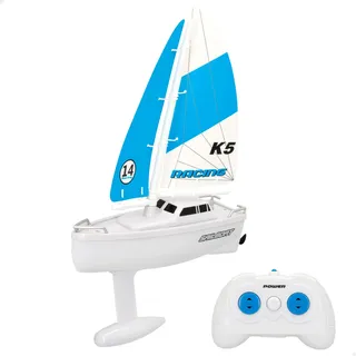 COLORBABY 49524 - RC Segelboot Spielzeug CB Toys, RC Segelboot, RC Spielzeug, 4 Funktionen, Für Kinder ab 4 Jahren, Kindergeschenke