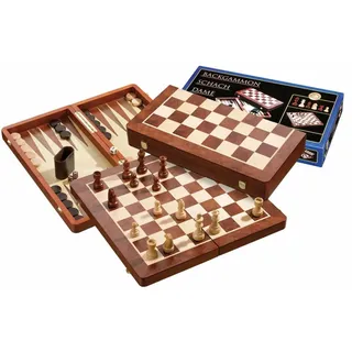 Philos Schach-Backgammon-Dame-Set